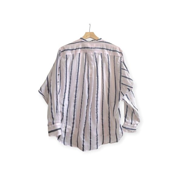 Isabel Marant Etoile Pink Satchell Stripe Shirt, Size US2, FR34, New with tag, - Picture 3 of 16